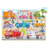 - 1 PUZZLE LES VEHICULES