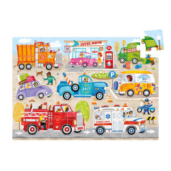 - 1 PUZZLE LES VEHICULES