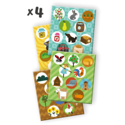 7640179640497 - 1 PUZZLE LA FERME ECOLOGIQUE 40 PIECES