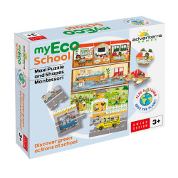 7640179640480 - 1 PUZZLE MON ECOLE ECOLOGIQUE