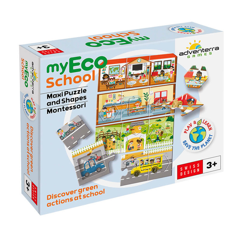7640179640480 - 1 PUZZLE MON ECOLE ECOLOGIQUE