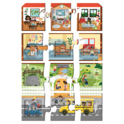 7640179640480 - 1 PUZZLE MON ECOLE ECOLOGIQUE