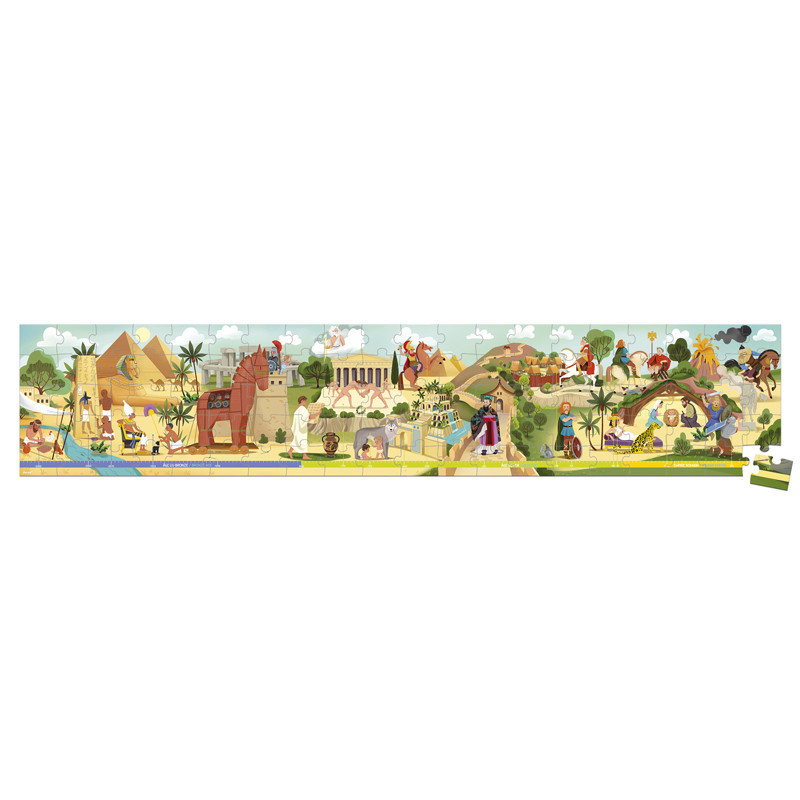 3700217325534 - PUZZLE FRISE MYTH & ANTIQUITE - 100 PCS