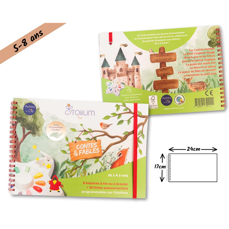 9782494341111 - ETOILIUM - LIVRET CONTES ET FABLES