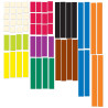 0765023077087 - 1 LOT DE REGLETTES CUISINAIRES MAGNETIQUES