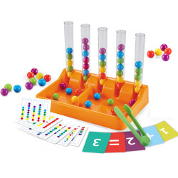 - JEU D'ASSOCIATION DE PERLES COLOREES