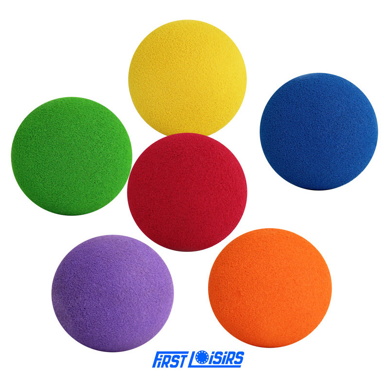 3420211025574 - 1 LOT 6 BALLES NON REBONDISSANTES