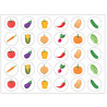 ROULEAU 900 GOMMETTES LEGUMES Ø 20 MM