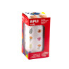 ROULEAU 900 GOMMETTES FLEURS Ø 20 MM