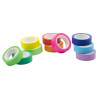 3700773322787 - 10 RUBANS ADHESIFS COLORIS UNIS ASSORTIS 15MMX10M
