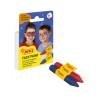 8412027034838 - FACE PAINT 3 STICKS MAQUILLAGE COLORIS BLANC, ROUGE ET BLEU