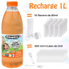 3134725026445 - FLACON RECHARGE 1 LITRE BULLES ORANGE