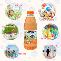 3134725026445 - FLACON RECHARGE 1 LITRE BULLES ORANGE