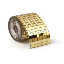 3532431681116 - MIROIR ADHESIF FACETTE OR 5 MM