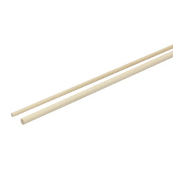 3700773320790 - LOT 20 TOURILLONS BOIS 3 A 5MM X 91 CM COLORIS NATUREL