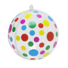 3700773321490 - LOT 10 BOULES PLASTIQUES CRISTAL 10CM