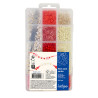 3701385309456 - PACK 1800 PERLES ASSORTIES - THEME LOVE
