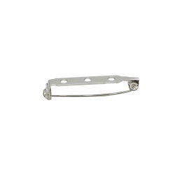 3700773320325 - 20 ATTACHES BROCHES 32MM ARGENT