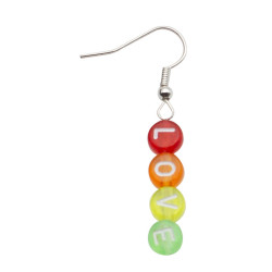 3700773322510 - 40 BOUCLES D'OREILLES 20MM COLORIS ARGENT