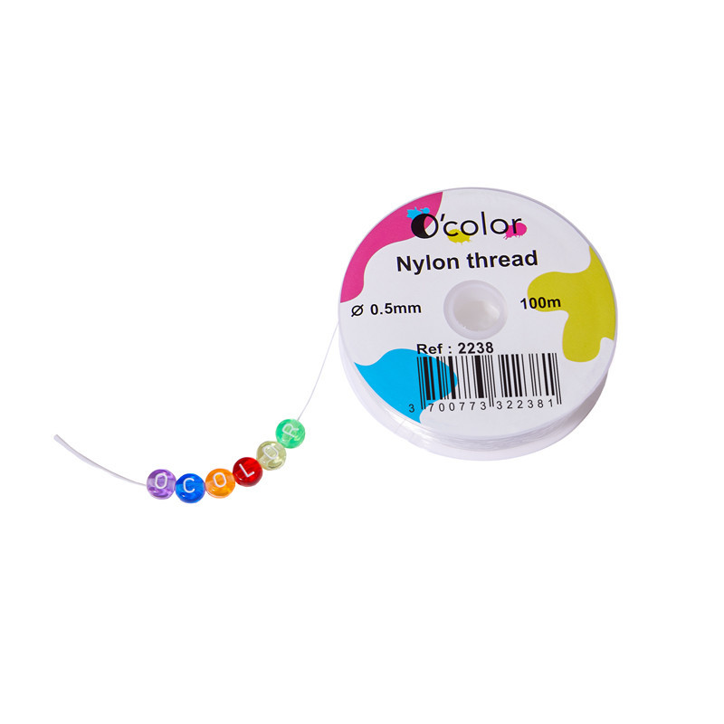 3700773322381 - 1 BOBINE FIL NYLON 0,5MMX100M