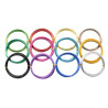 3700773322367 - 1 LOT 12 FILS ALUMINIUM 2MMX5M COLORIS ASSORTIS
