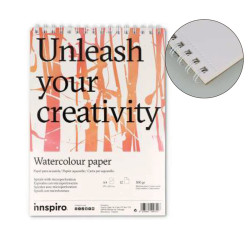 8428885499702 - BLOC PAPIER AQUARELLE A4 12 PAGES 300G