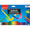 3154148616047 - SCHOOL'PEPS INFINITY 24 CRAYONS DE COULEURS ASSORTIS