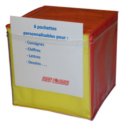 3420210005997 - DE 15X15 CM PERSONNALISABLE A POCHETTES