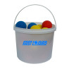 3420217742062 - 30 BALLES MOUSSE 70MM + SEAU