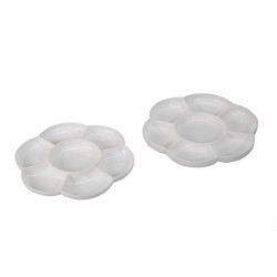 3700773311026 - 2 PALETTES FLEUR EMBOITABLES 18CM