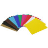3700773320639 - 1 SACHET 20 FEUILLES CARTON ONDULE 25X35CM 10 COLORIS ASSORTIS