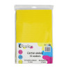 3700773320639 - 1 SACHET 20 FEUILLES CARTON ONDULE 25X35CM 10 COLORIS ASSORTIS