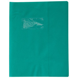 3210330720050 - PROTÈGE-CAHIER PLASTIQUE 17X22 OPAQUE VERT