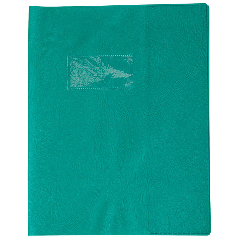 3210330720050 - PROTÈGE-CAHIER PLASTIQUE 17X22 OPAQUE VERT