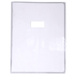 3210330734002 - PROTÈGE-CAHIER PLASTIQUE 24X32 CRISTAL INCOLORE 22/100È