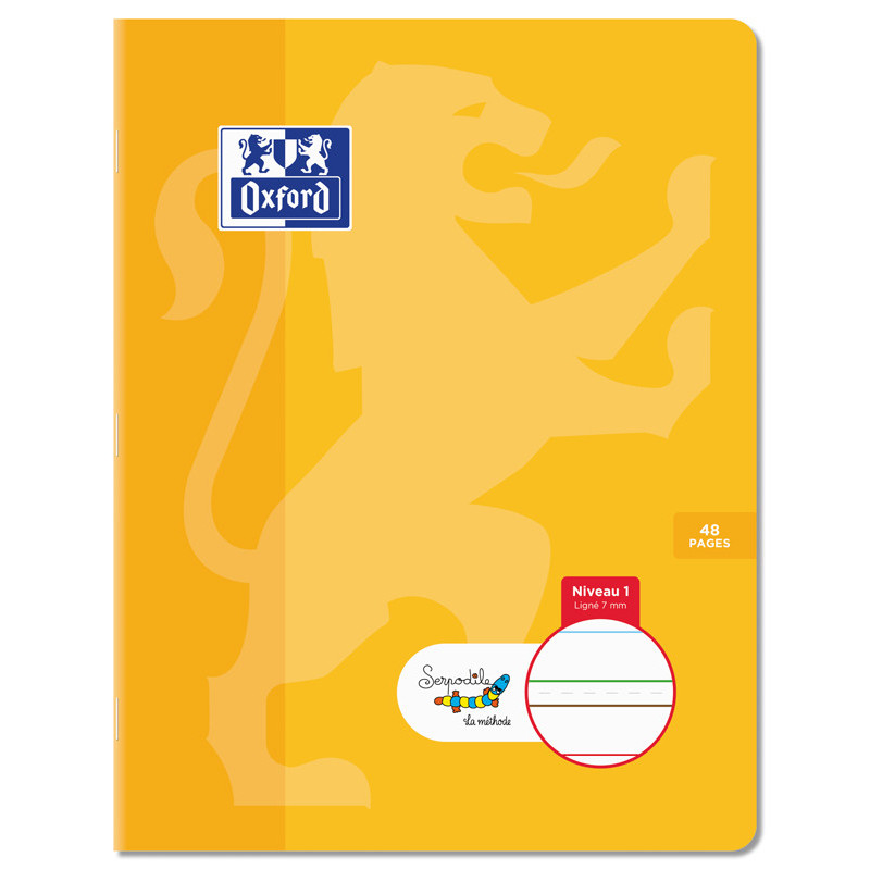 9791090155350 - CAHIER SERPODILE 17X22 48P L7MM NIVEAU 1