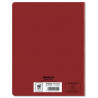 3020120227009 - CAHIER PP RECYCLÉ 17X22 96P SÉYÈS ROUGE
