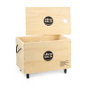 3701198500736 - 1000 PLANCHETTES COLORIS NATUREL CAISSE A ROULETTES