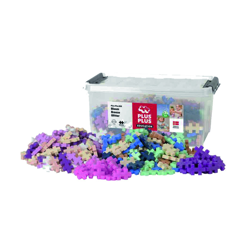 5710409202008 - PLUS PLUS BIG 360 PIECES COLORIS BLOOM, BREEZE, GLITTER