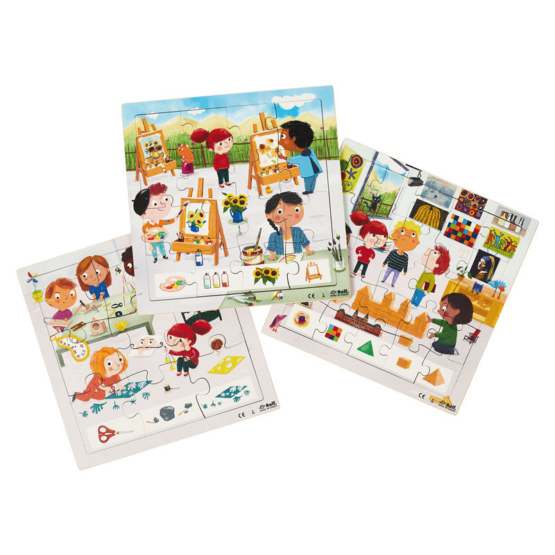 8718229040968 - 3 PUZZLES LES ARTS