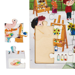 8718229040968 - 3 PUZZLES LES ARTS