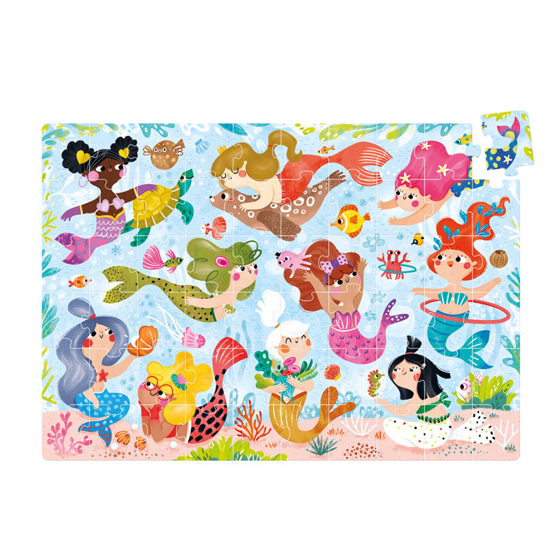 5902983492597 - PUZZLE JUMBO LES SIRENES 60 PIECES