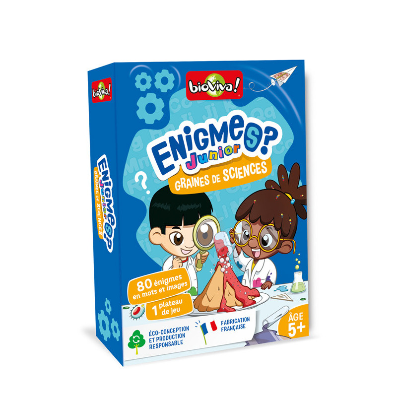 3569160660730 - ENIGMES JUNIOR - GRAINES DE SCIENCES