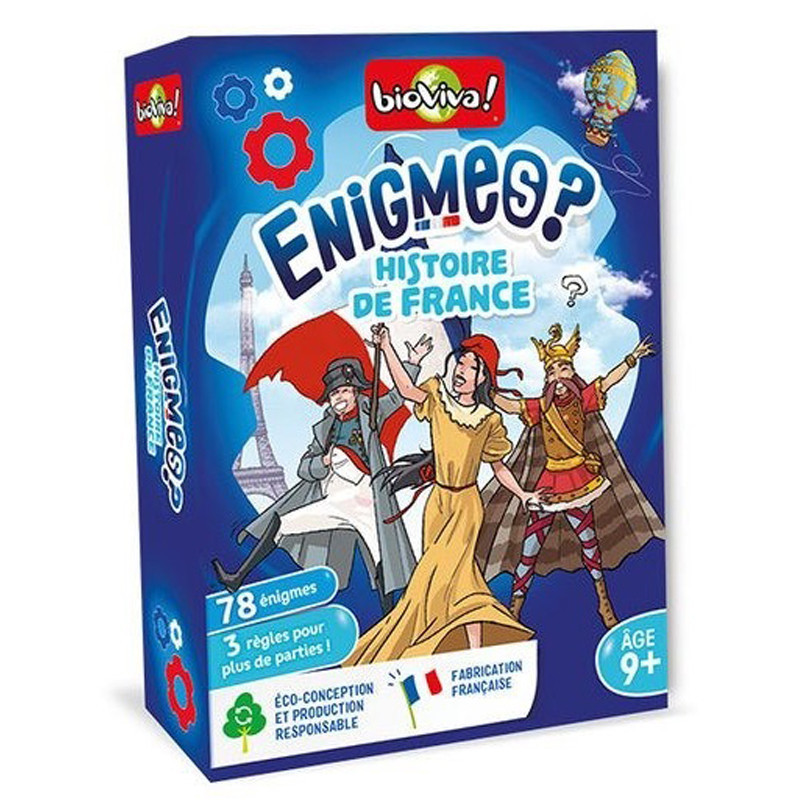 3569160660754 - ENIGMES - HISTOIRE DE FRANCE