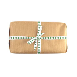 3701385305762 - 8 RUBANS SATIN 10MMX10M COLORIS NOËL MÉTALLIQUES ASSORTIS