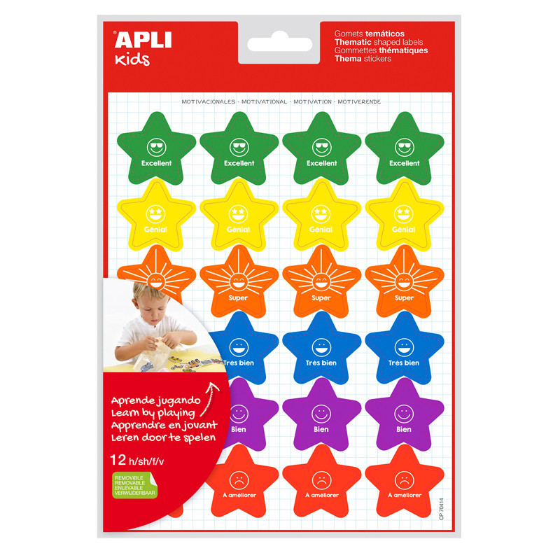 8410782195030 - 288 GOMMETTES MOTIVATIONS ASSORTIES