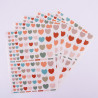 8410782194521 - 624 GOMMETTES CŒURS TAILLES ET COLORIS NORDIQUES ASSORTIS