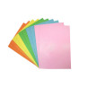 3701385300200 - 10 PLAQUES CAOUTCHOUC PAILLETÉS 21X29,7CM COLORIS ASSORTIS