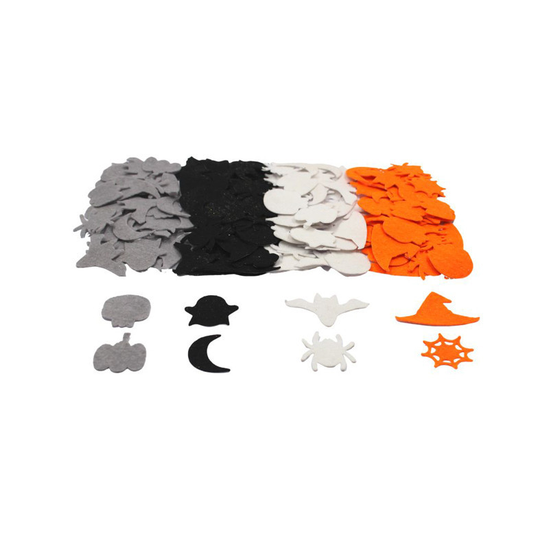 3701385305908 - 200 GOMMETTES FEUTRINE  HALLOWEEN
