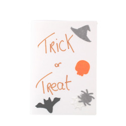3701385305908 - 200 GOMMETTES FEUTRINE  HALLOWEEN